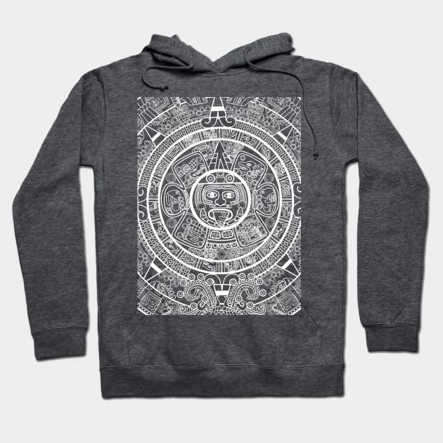 Aztec calendar hoodie new arrivals